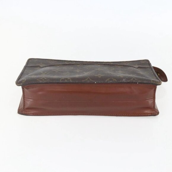 LOUIS VUITTON Monogram Pochette Homme Clutch Bag M51795 LV Auth 155907 - Picture 6 of 16